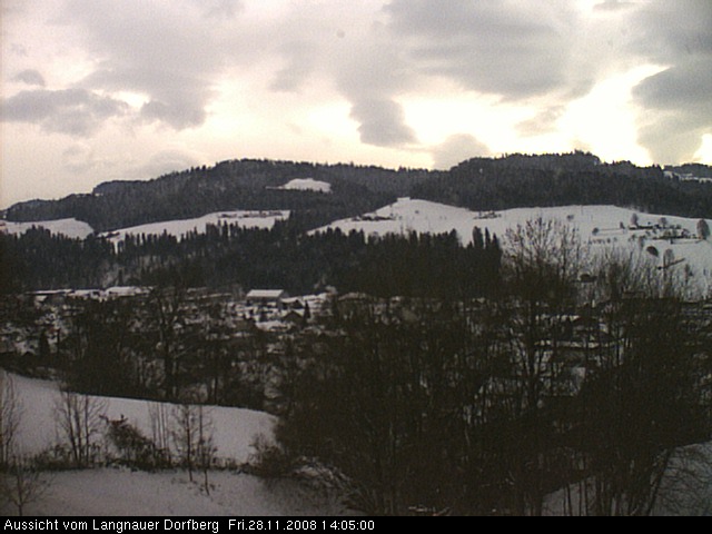 Webcam-Bild: Aussicht vom Dorfberg in Langnau 20081128-140500