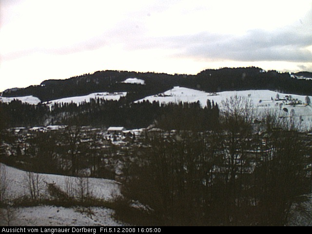 Webcam-Bild: Aussicht vom Dorfberg in Langnau 20081205-160500