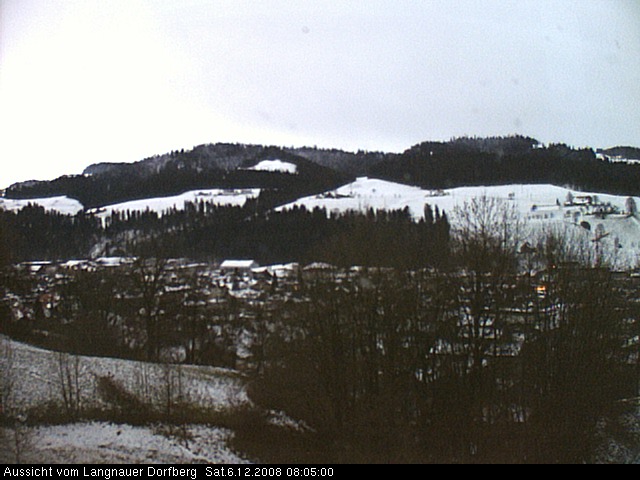 Webcam-Bild: Aussicht vom Dorfberg in Langnau 20081206-080500