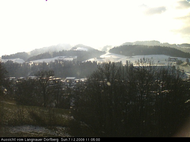 Webcam-Bild: Aussicht vom Dorfberg in Langnau 20081207-110500