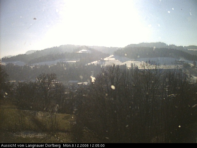 Webcam-Bild: Aussicht vom Dorfberg in Langnau 20081208-120500