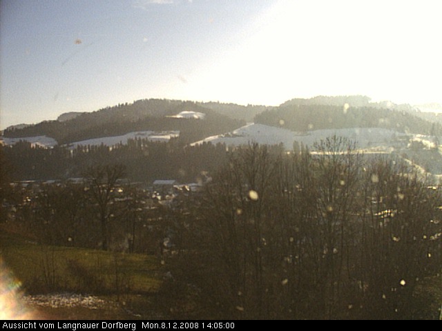 Webcam-Bild: Aussicht vom Dorfberg in Langnau 20081208-140500