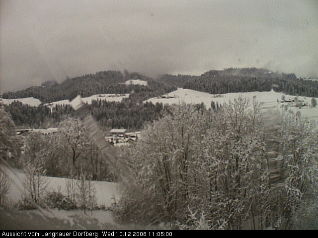 Webcam-Bild: Aussicht vom Dorfberg in Langnau 20081210-110500
