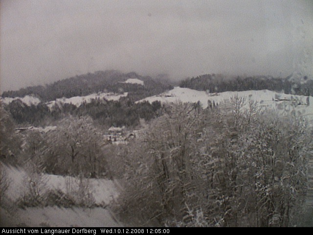 Webcam-Bild: Aussicht vom Dorfberg in Langnau 20081210-120500