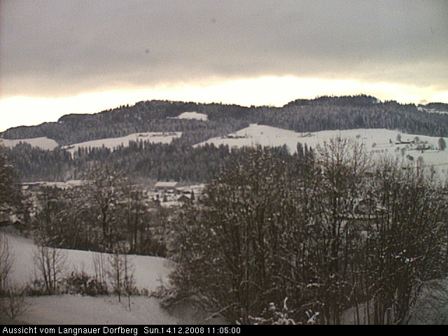 Webcam-Bild: Aussicht vom Dorfberg in Langnau 20081214-110500