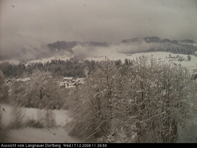Webcam-Bild: Aussicht vom Dorfberg in Langnau 20081217-113958