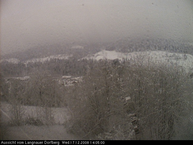 Webcam-Bild: Aussicht vom Dorfberg in Langnau 20081217-140500