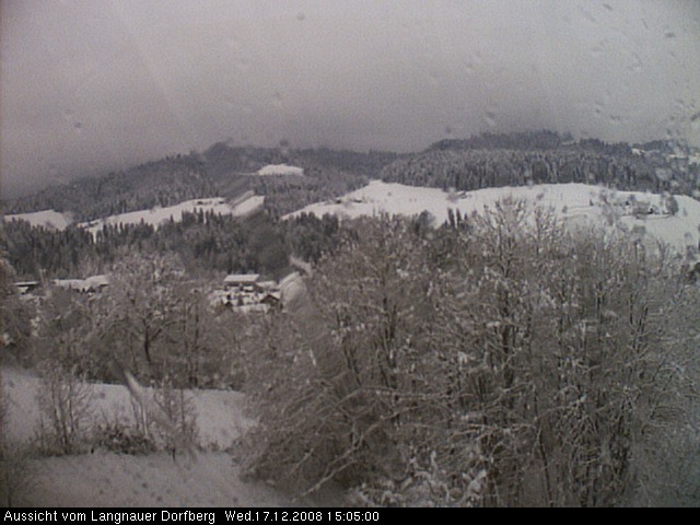 Webcam-Bild: Aussicht vom Dorfberg in Langnau 20081217-150500
