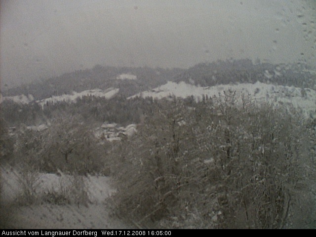 Webcam-Bild: Aussicht vom Dorfberg in Langnau 20081217-160500