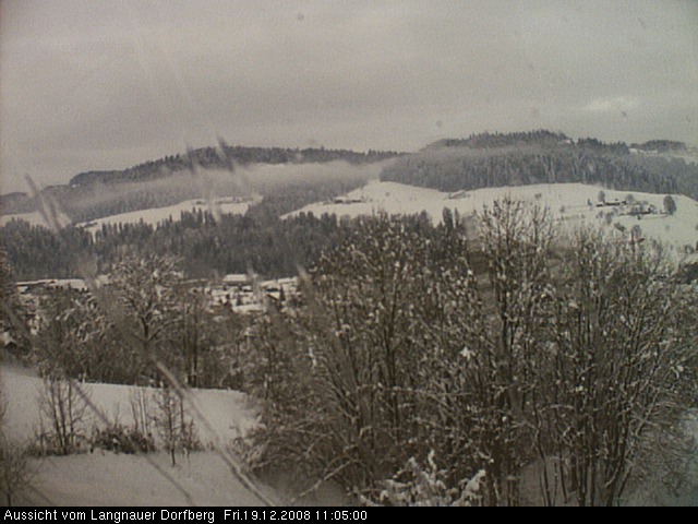 Webcam-Bild: Aussicht vom Dorfberg in Langnau 20081219-110500