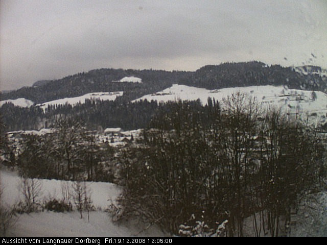 Webcam-Bild: Aussicht vom Dorfberg in Langnau 20081219-160500