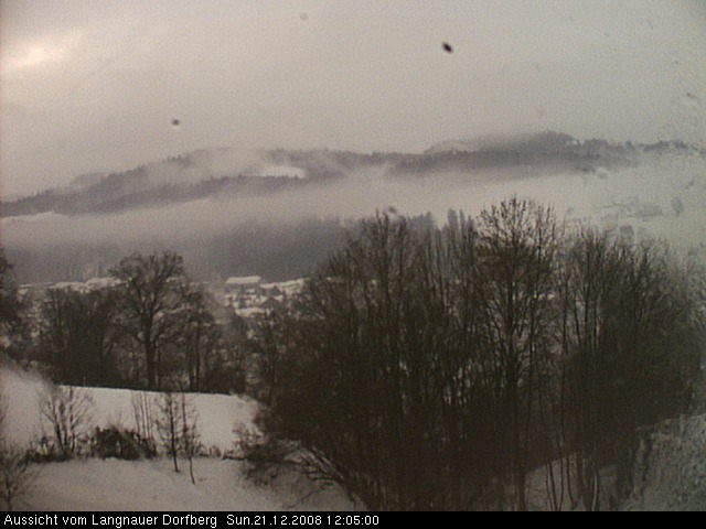 Webcam-Bild: Aussicht vom Dorfberg in Langnau 20081221-120500