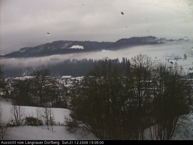 Webcam-Bild: Aussicht vom Dorfberg in Langnau 20081221-150500