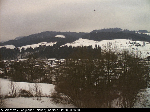 Webcam-Bild: Aussicht vom Dorfberg in Langnau 20081227-100500