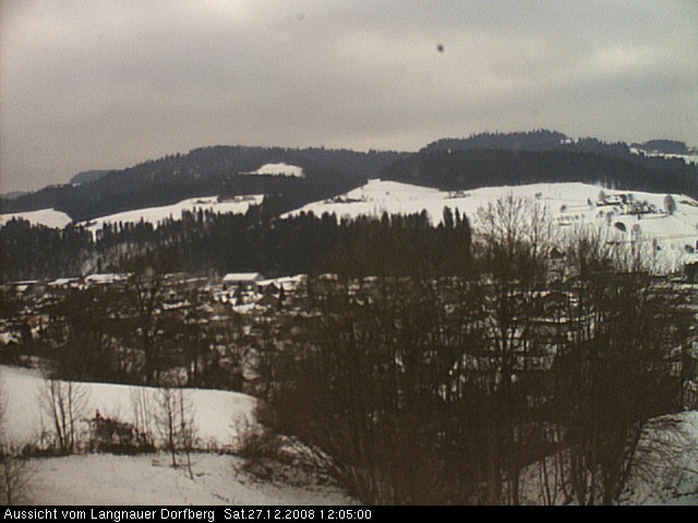 Webcam-Bild: Aussicht vom Dorfberg in Langnau 20081227-120500
