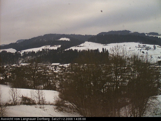 Webcam-Bild: Aussicht vom Dorfberg in Langnau 20081227-140500