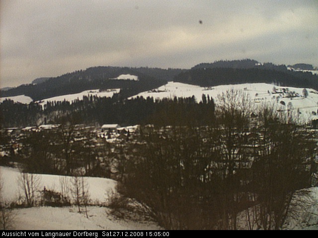 Webcam-Bild: Aussicht vom Dorfberg in Langnau 20081227-150500