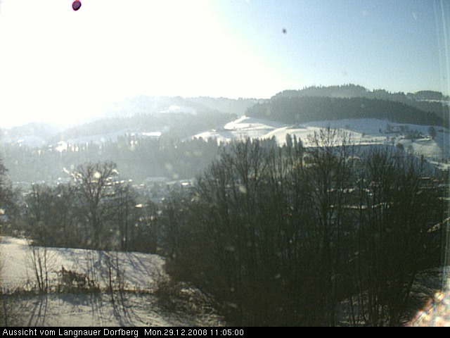Webcam-Bild: Aussicht vom Dorfberg in Langnau 20081229-110500