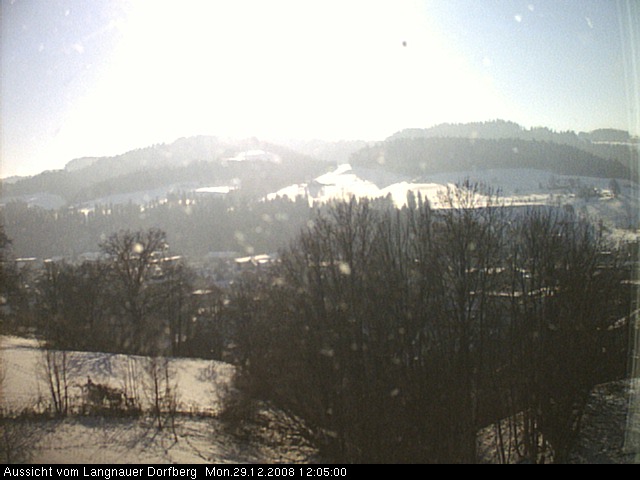 Webcam-Bild: Aussicht vom Dorfberg in Langnau 20081229-120500