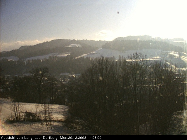Webcam-Bild: Aussicht vom Dorfberg in Langnau 20081229-140500