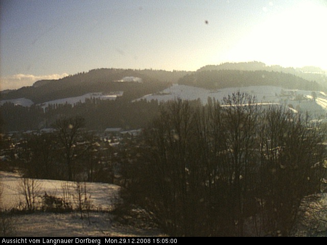 Webcam-Bild: Aussicht vom Dorfberg in Langnau 20081229-150500