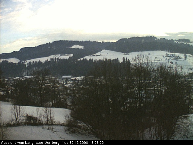 Webcam-Bild: Aussicht vom Dorfberg in Langnau 20081230-160500