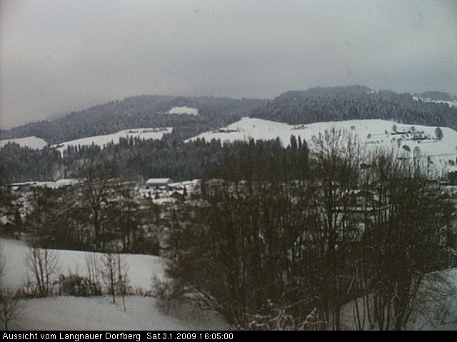 Webcam-Bild: Aussicht vom Dorfberg in Langnau 20090103-160500