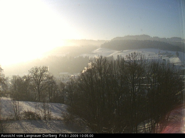Webcam-Bild: Aussicht vom Dorfberg in Langnau 20090109-100500