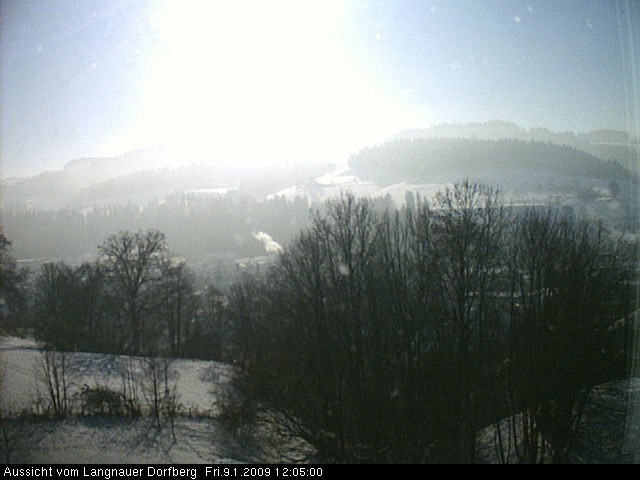 Webcam-Bild: Aussicht vom Dorfberg in Langnau 20090109-120500