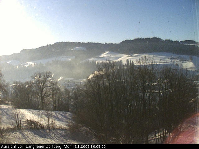 Webcam-Bild: Aussicht vom Dorfberg in Langnau 20090112-100500