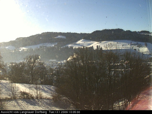 Webcam-Bild: Aussicht vom Dorfberg in Langnau 20090113-100500