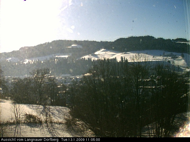 Webcam-Bild: Aussicht vom Dorfberg in Langnau 20090113-110500