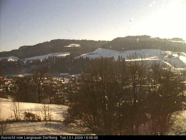 Webcam-Bild: Aussicht vom Dorfberg in Langnau 20090113-150500