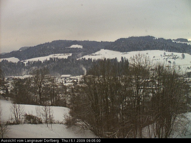 Webcam-Bild: Aussicht vom Dorfberg in Langnau 20090115-090500