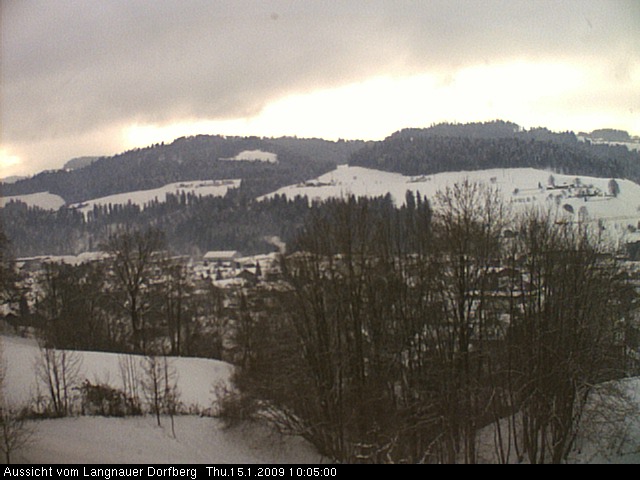 Webcam-Bild: Aussicht vom Dorfberg in Langnau 20090115-100500