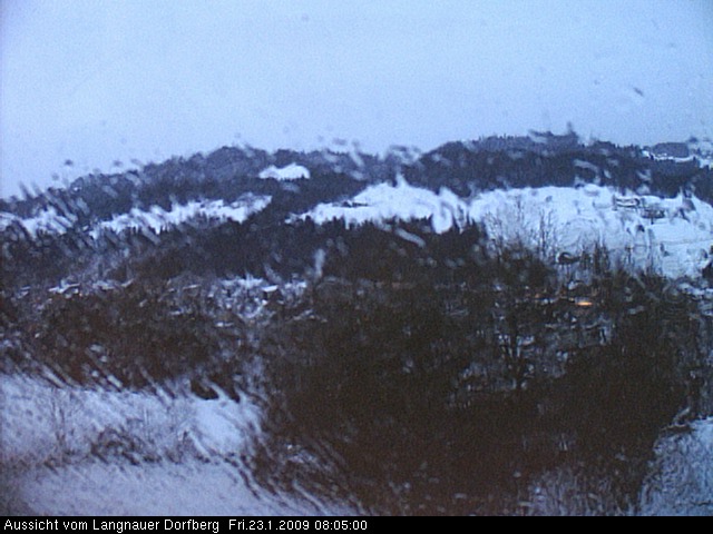Webcam-Bild: Aussicht vom Dorfberg in Langnau 20090123-080500