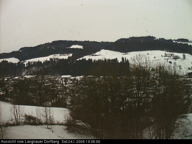Webcam-Bild: Aussicht vom Dorfberg in Langnau 20090124-100500