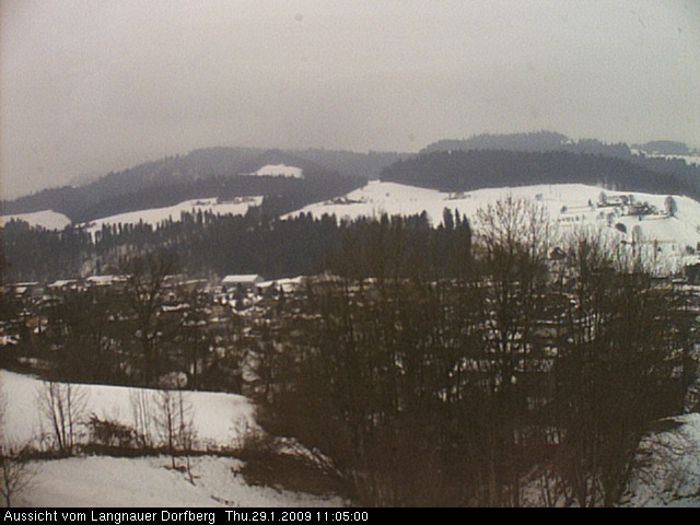 Webcam-Bild: Aussicht vom Dorfberg in Langnau 20090129-110500