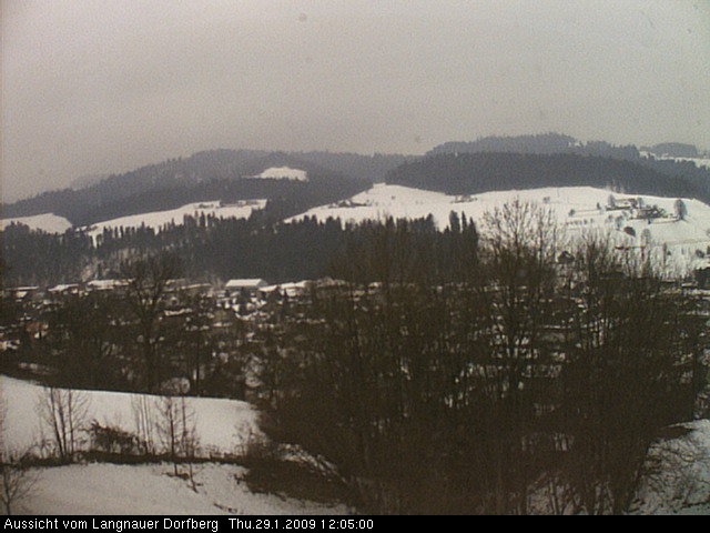 Webcam-Bild: Aussicht vom Dorfberg in Langnau 20090129-120500