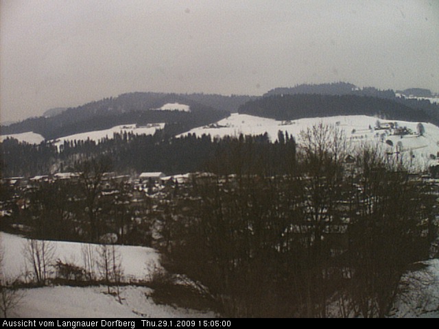 Webcam-Bild: Aussicht vom Dorfberg in Langnau 20090129-150500
