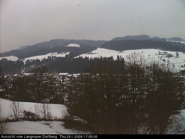 Webcam-Bild: Aussicht vom Dorfberg in Langnau 20090129-170500