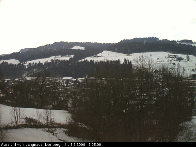 Webcam-Bild: Aussicht vom Dorfberg in Langnau 20090205-120500