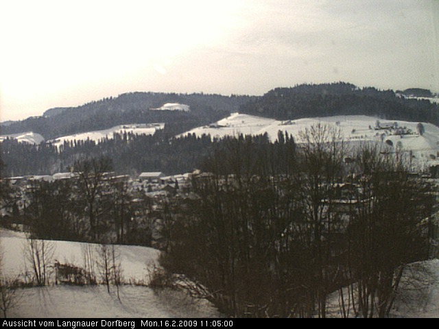 Webcam-Bild: Aussicht vom Dorfberg in Langnau 20090216-110500