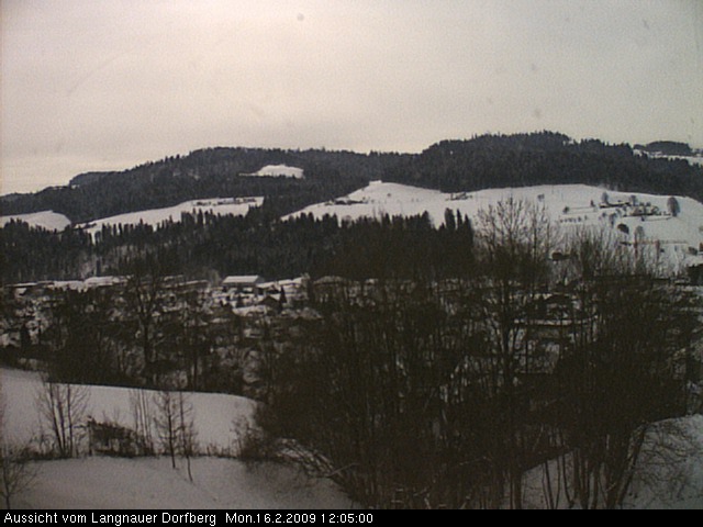 Webcam-Bild: Aussicht vom Dorfberg in Langnau 20090216-120500