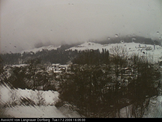 Webcam-Bild: Aussicht vom Dorfberg in Langnau 20090217-160500