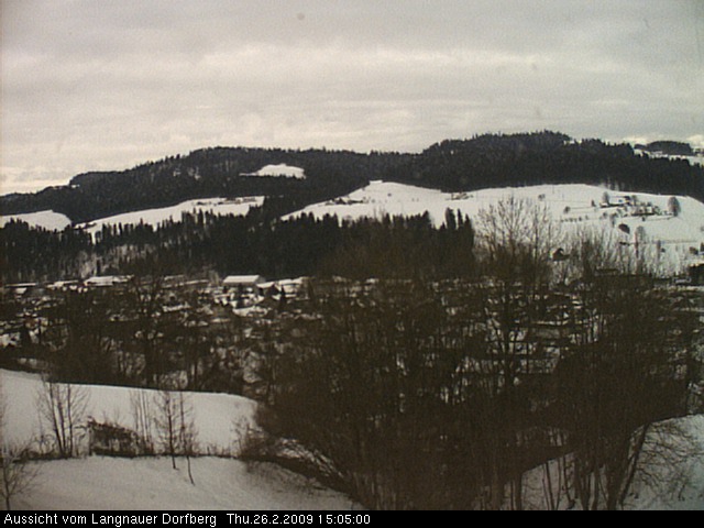 Webcam-Bild: Aussicht vom Dorfberg in Langnau 20090226-150500