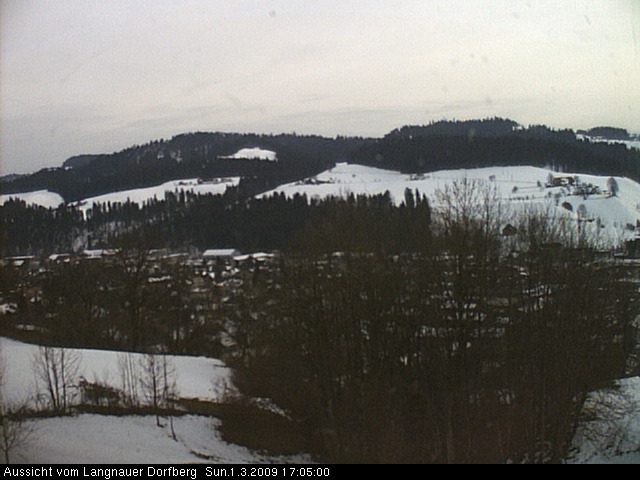 Webcam-Bild: Aussicht vom Dorfberg in Langnau 20090301-170500