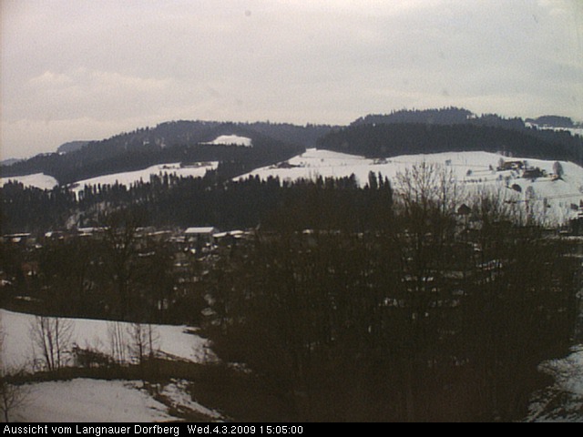 Webcam-Bild: Aussicht vom Dorfberg in Langnau 20090304-150500
