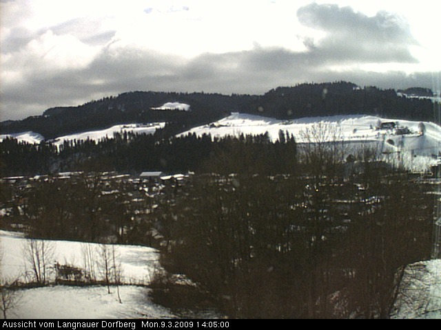 Webcam-Bild: Aussicht vom Dorfberg in Langnau 20090309-140500