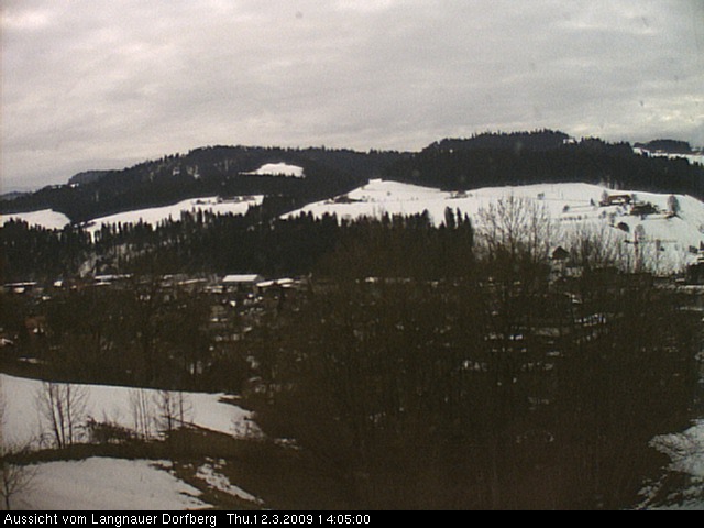 Webcam-Bild: Aussicht vom Dorfberg in Langnau 20090312-140500